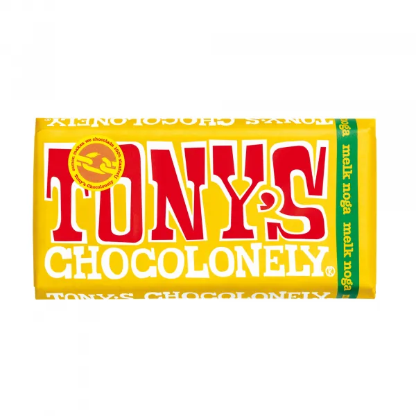 Tony’s Chocolonely Reep Melkchocolade Noga (15x 180gr)