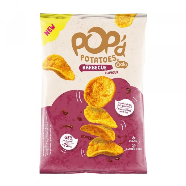 Croky Pop’d Potatoes Barbecue (24x 17gr)