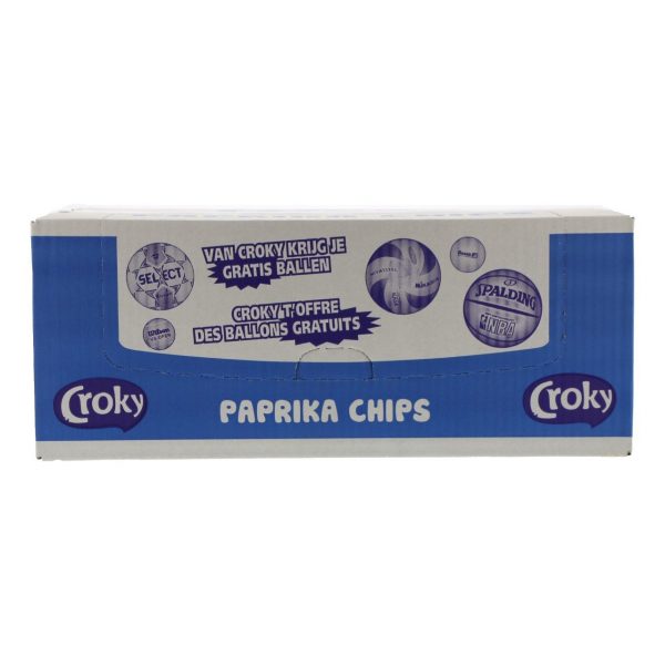 Croky Paprika Chips (12x 100gr)