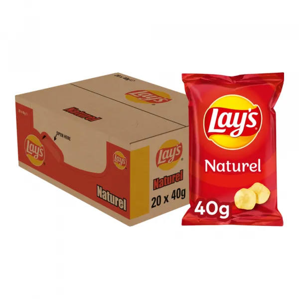 Lay’s Chips Naturel (20x40gr)