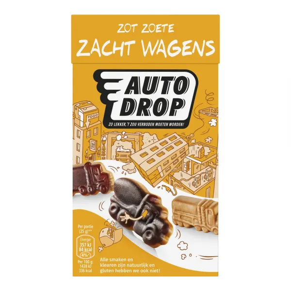 Autodrop Mixdoos Zacht Wagens (6x235gr)