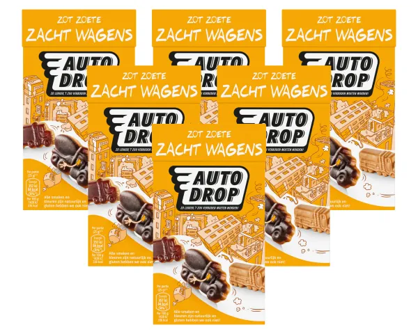 Autodrop Mixdoos Zacht Wagens (6x235gr)