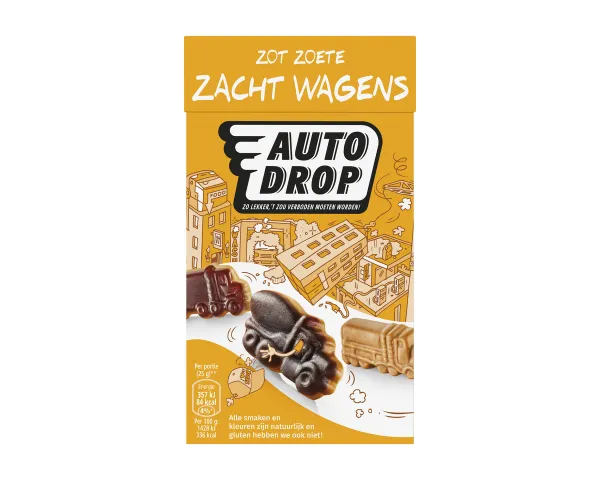 Autodrop Mixdoos Zacht Wagens (6x235gr)