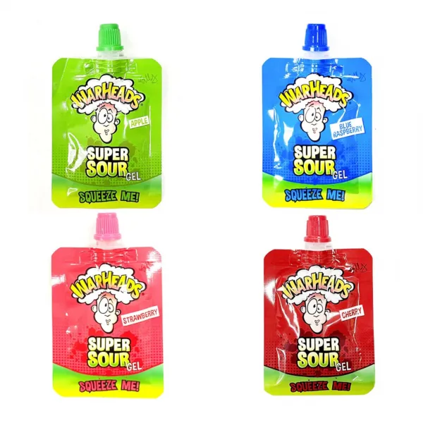 Warheads Super Sour Squeeze Me Gel (32x 20 gr)