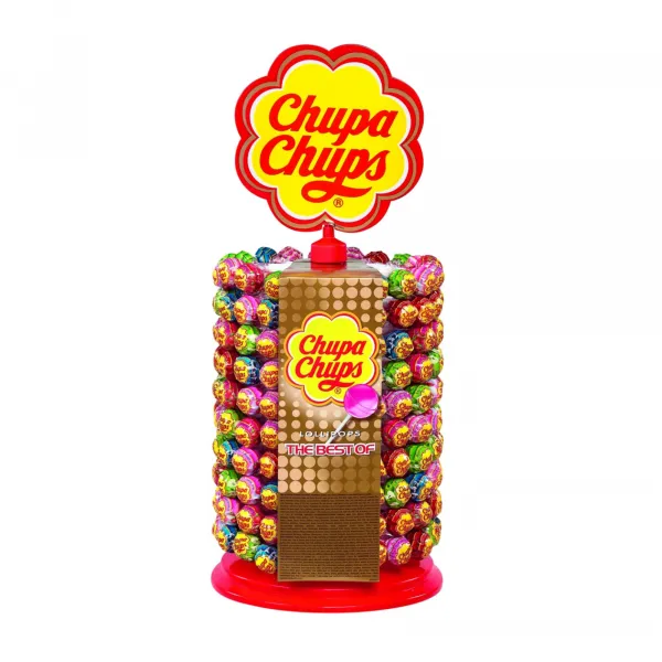 Chupa Chups Lollie Wheeldisplay (200 stuks)