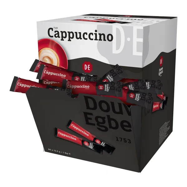 Douwe Egberts Cappuccino Sticks (80x 9.5gr)