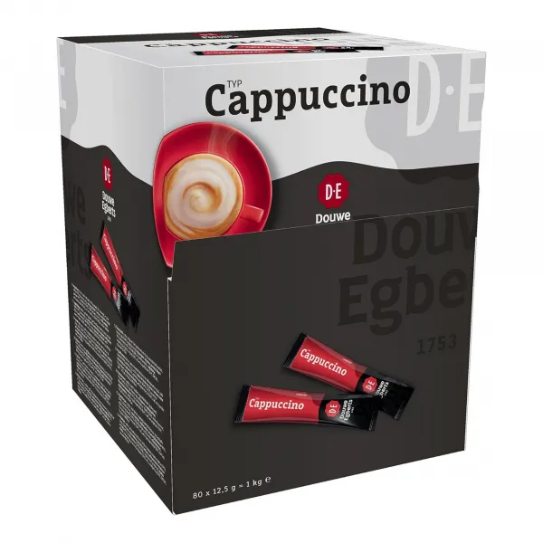 Douwe Egberts Cappuccino Sticks (80x 9.5gr)