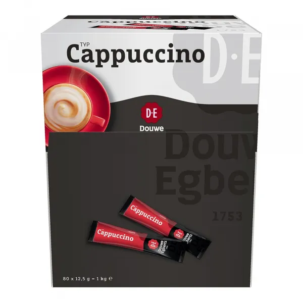 Douwe Egberts Cappuccino Sticks (80x 9.5gr)