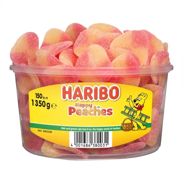 Haribo Perziken (150 stuks)