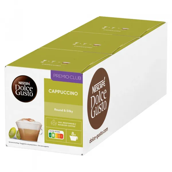 Nescafe Dolce Gusto Cappuccino (3x 16 cups)