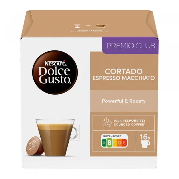 Nescafe Dolce Gusto Cortado Espresso Macchiato (3x 16 cups)