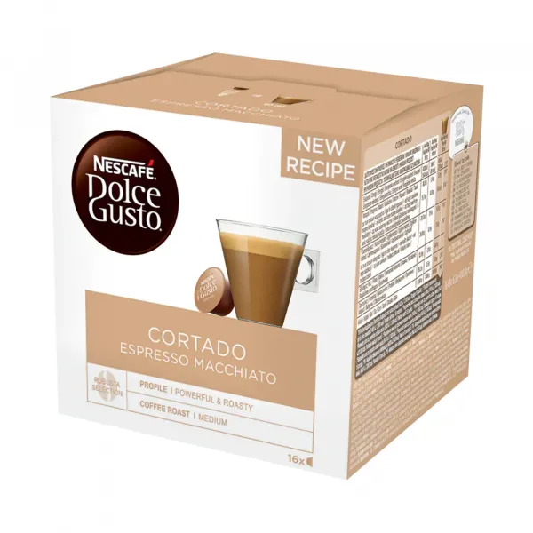 Nescafe Dolce Gusto Cortado Espresso Macchiato (3x 16 cups)