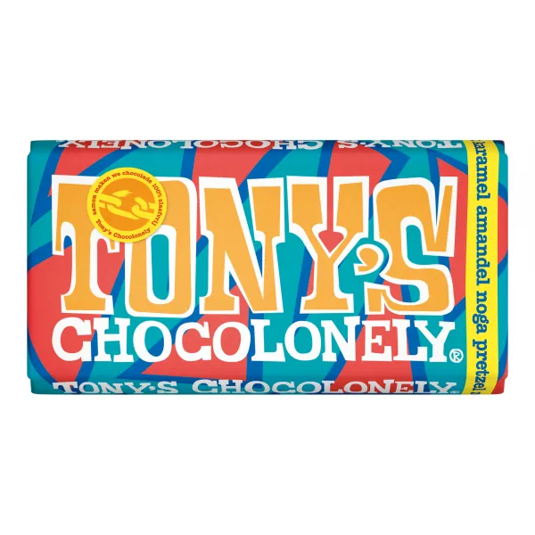 Tony’s Melk Karamel Zeezout Pretzel Noga (15x180gr)