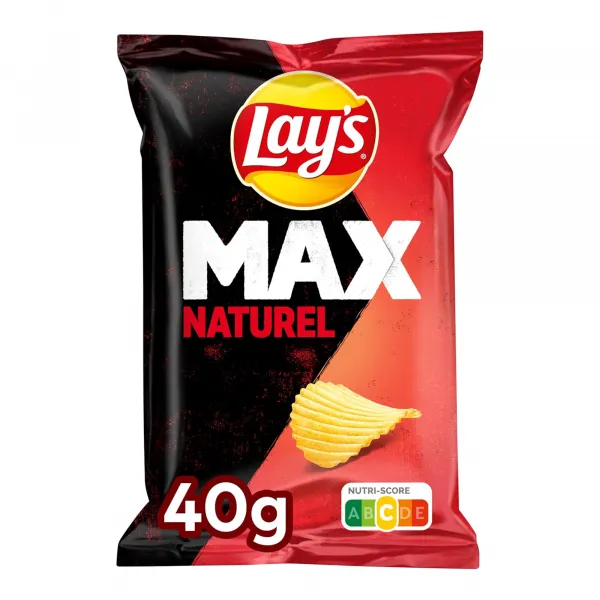 Lay’s MAX Naturel (20x40gr)