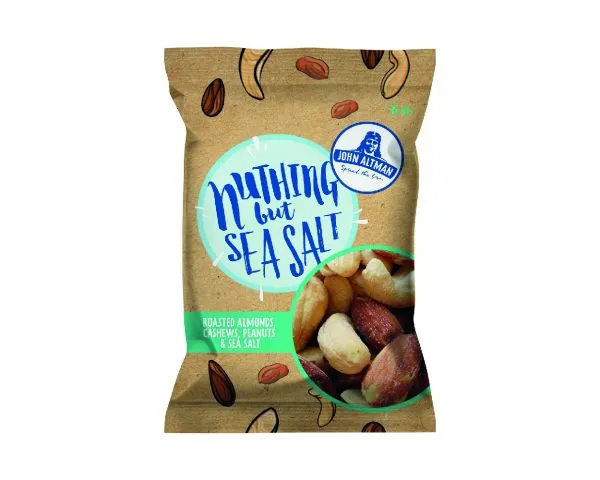 John Altman Mixed Nuts Sea Salt Zakje (12x45gr)