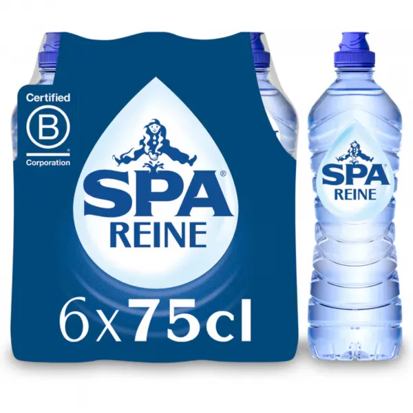 Spa Reine Blauw Sportdop Pet (6x 0.75 liter)