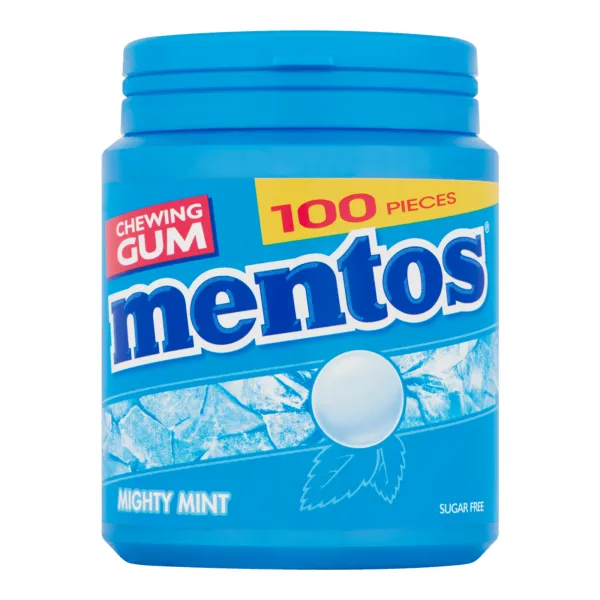 Mentos Kauwgom Mighty Mint XL (6x 100 stuks)