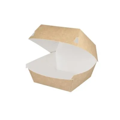 Plateau à frites A13 kraft / blanc BIO (400 pièces) - Grossiste  Compliment.nl