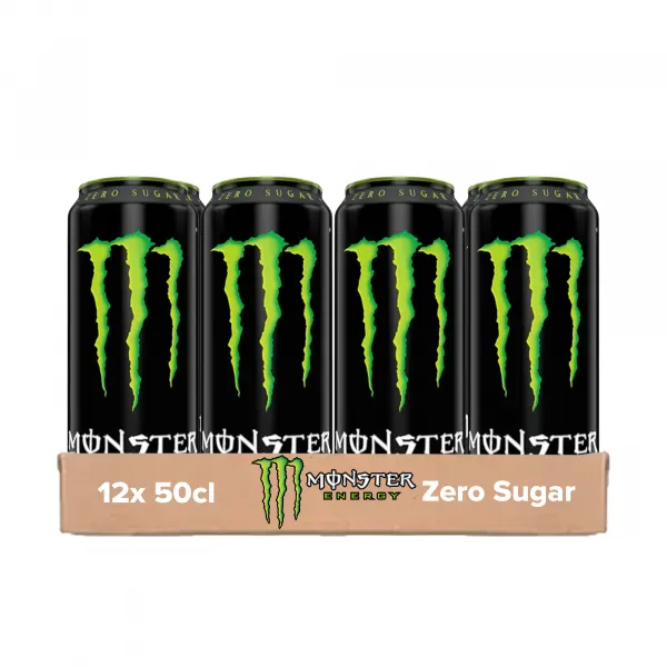 Monster Energy Zero Sugar Blik (12x 0,5 liter)