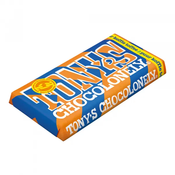 Tony’s Chocolonely Reep Puur Koffie Toffee (15x 180gr)