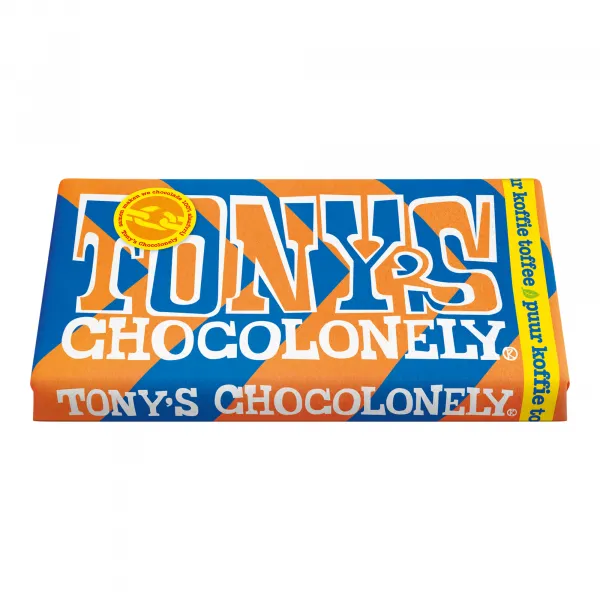 Tony’s Chocolonely Reep Puur Koffie Toffee (15x 180gr)