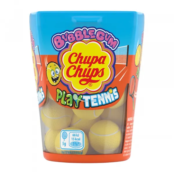 Chupa Chups Tennis Ball Ice Cup (8x 90gr)