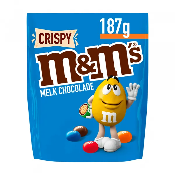 M&M’s Crispy Zak (12x 187gr)