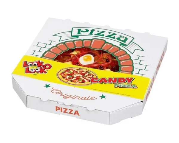 Look-O-Look Candy Pizza met Venster (12x 435gr)