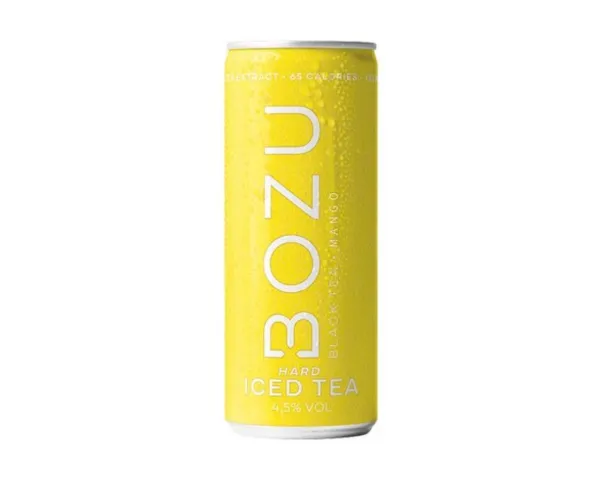 Bozu Hard Iced Tea Mango Blik (12x25cl)