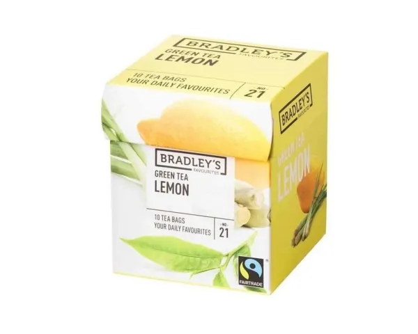 Bradley’s Gavourites Green Tea Lemon N.21 (60x 1,75gr)