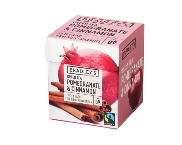 Bradley’s Green Tea Pomegranate Cinnamon N.09 (60x 1,75gr)