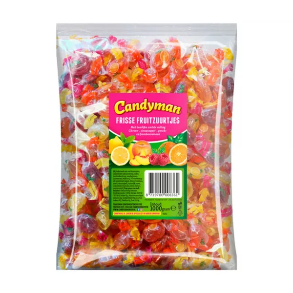 Candyman Frisse Fruitzuurtjes (1kg)