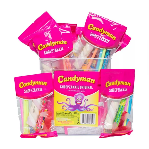 Candyman Snoepzakkie Original (22x 45gr)