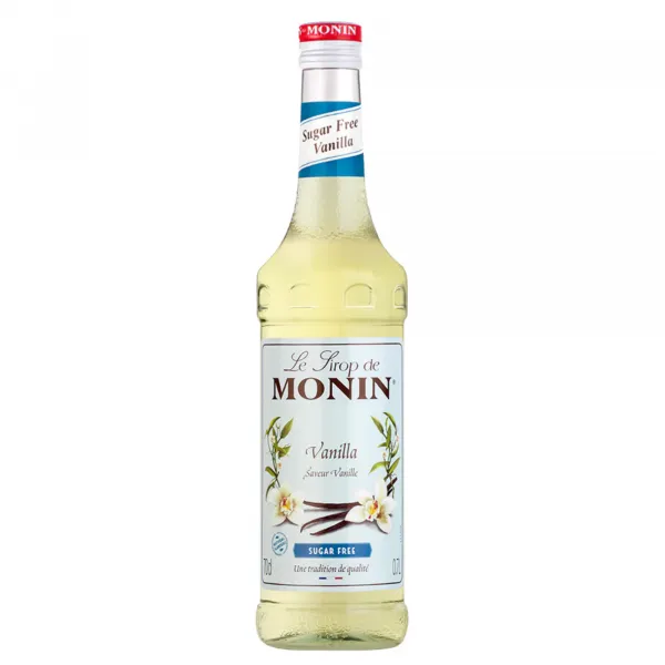 Monin Siroop Vanille Suikervrij (70cl)