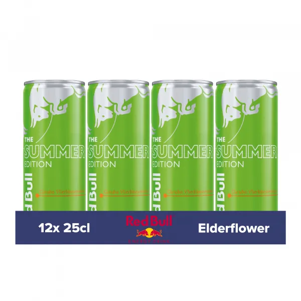 Red Bull Summer Curuba Elderflower Blik (12x 250ml)