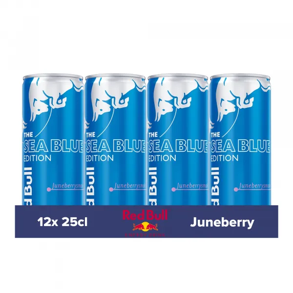 Red Bull the Sea Blue Edition Juneberry Blik (12x 250ml)