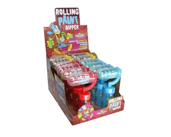 Rolling Paint Dipper Pop (12 stuks)