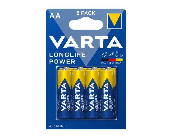 Varta Longlife power AA single blister 8