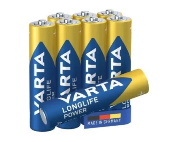 Varta Longlife Power AAA Single Blister 8 (10x 8 stuks)