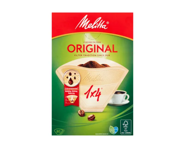 Melitta Koffiefilterzakjes 1x4 Doosje (9x 80 stuks)