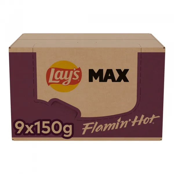 Lays Max Flamin’ Hot Zak (9x 150gr)