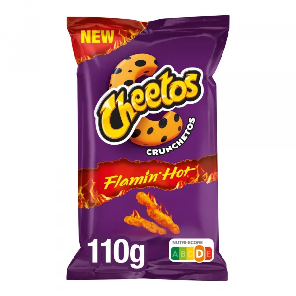 Cheetos Crunchetos Flamin’ Hot Zak (12x 110gr)