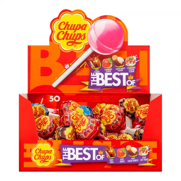 Chupa Chups Lollie The Best Of (50x 12gr)