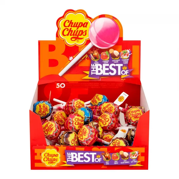 Chupa Chups Lollie The Best Of (50x 12gr)