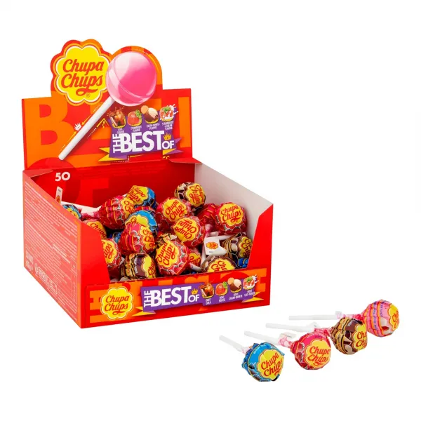 Chupa Chups Lollie The Best Of (50x 12gr)