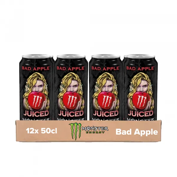 Monster Energy Juice Bad Apple Blik (12x 500ml)