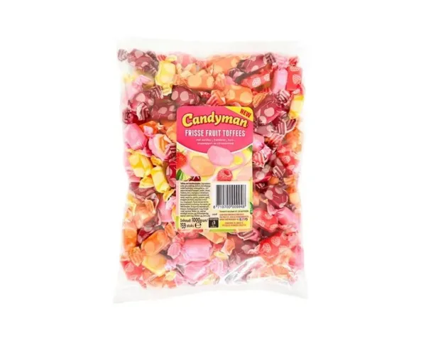 Candyman Frisse Fruit Toffees (1kg)