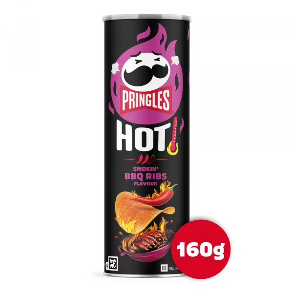 Pringles Hot Smokin’ BBQ Ribs (9x 160gr)