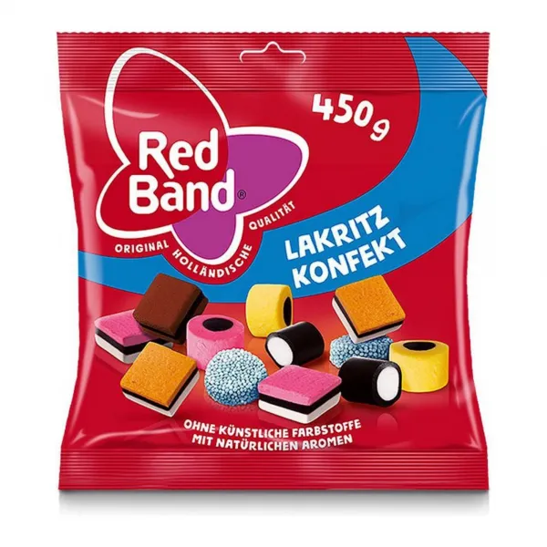 Red Band Lakritz Konfekt (12x 450g)