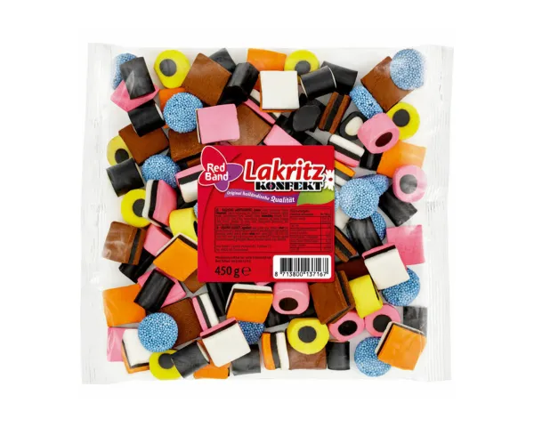 Red Band Lakritz Konfekt (12x 450g)